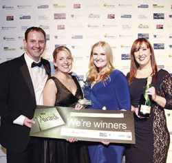 Callan Dental at awards