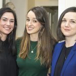 (L-R) Dr Rebecca Courtney (TCD), Dr Orna Collins (TCD), Dr Mary Coleman (St. James Hospital)