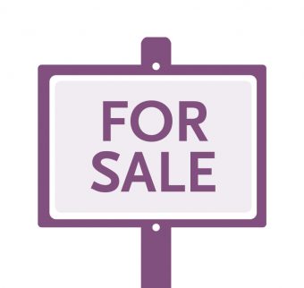 Illustration of a For Sale sign