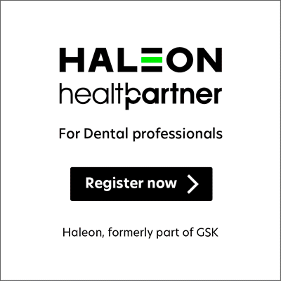 Ad: Haleon healthpartner for Dental Professionals