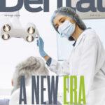 Cover of Ireland's Dental magazine. A picture of a dental surgeon with the cover line 'A new era'.