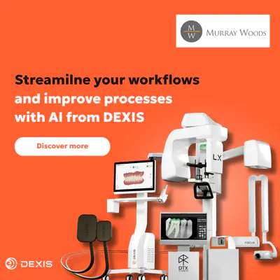 Ad: Murray Wood Stream line your workflows and improve processes with AI from DEXIS. Discover more.
